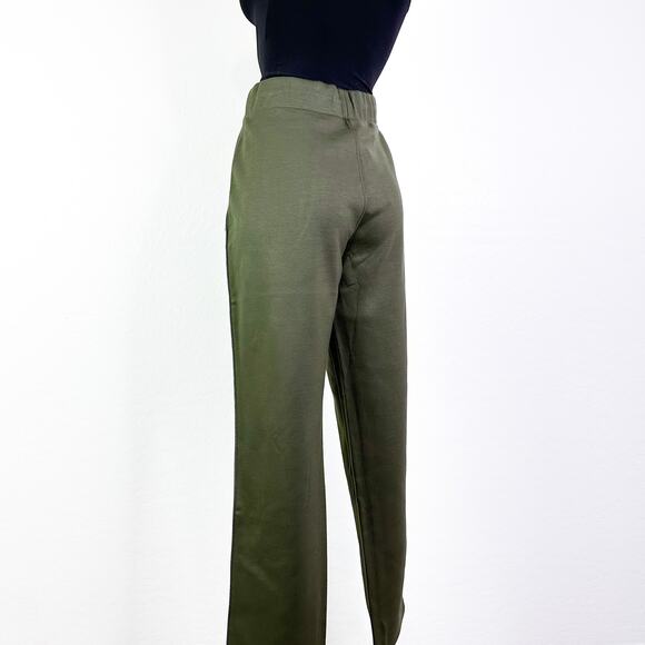Ted Baker Vveria Relaxed Side Trim Jersey Knit Jogger Pant Olive size 2 US 6 NWT - Picture 7 of 12